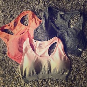 Bundle of Gymshark sports bras